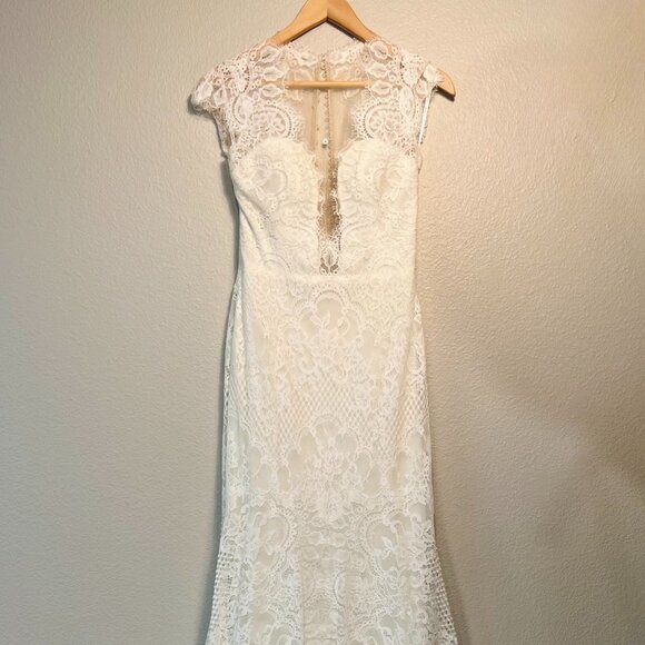 BHLDN Anthropologie Weddings Dresses & Skirts - ✨ Size 2 Wtoo by Watters Philomene Lace Cap-Sleeve Wedding Gown ✨